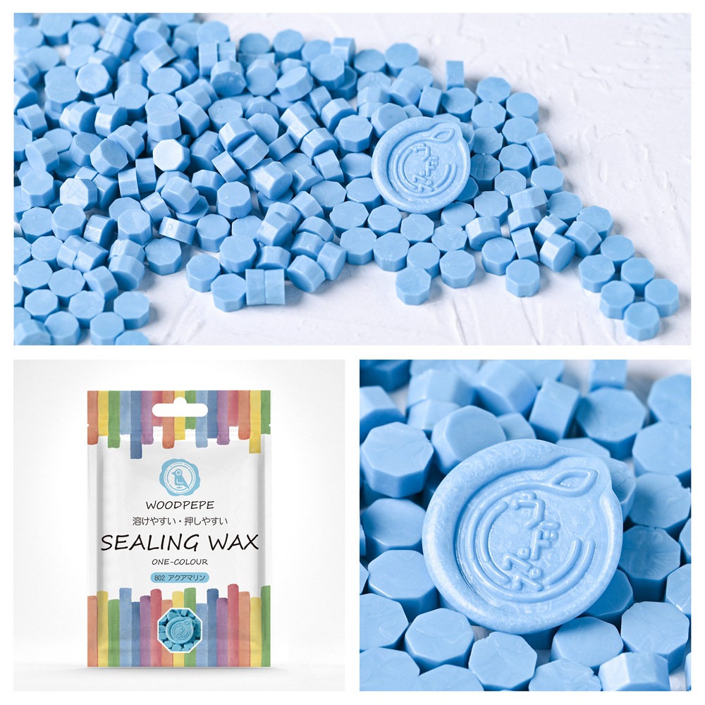 Sealing Waxシーリングワックス 802アクアマリン