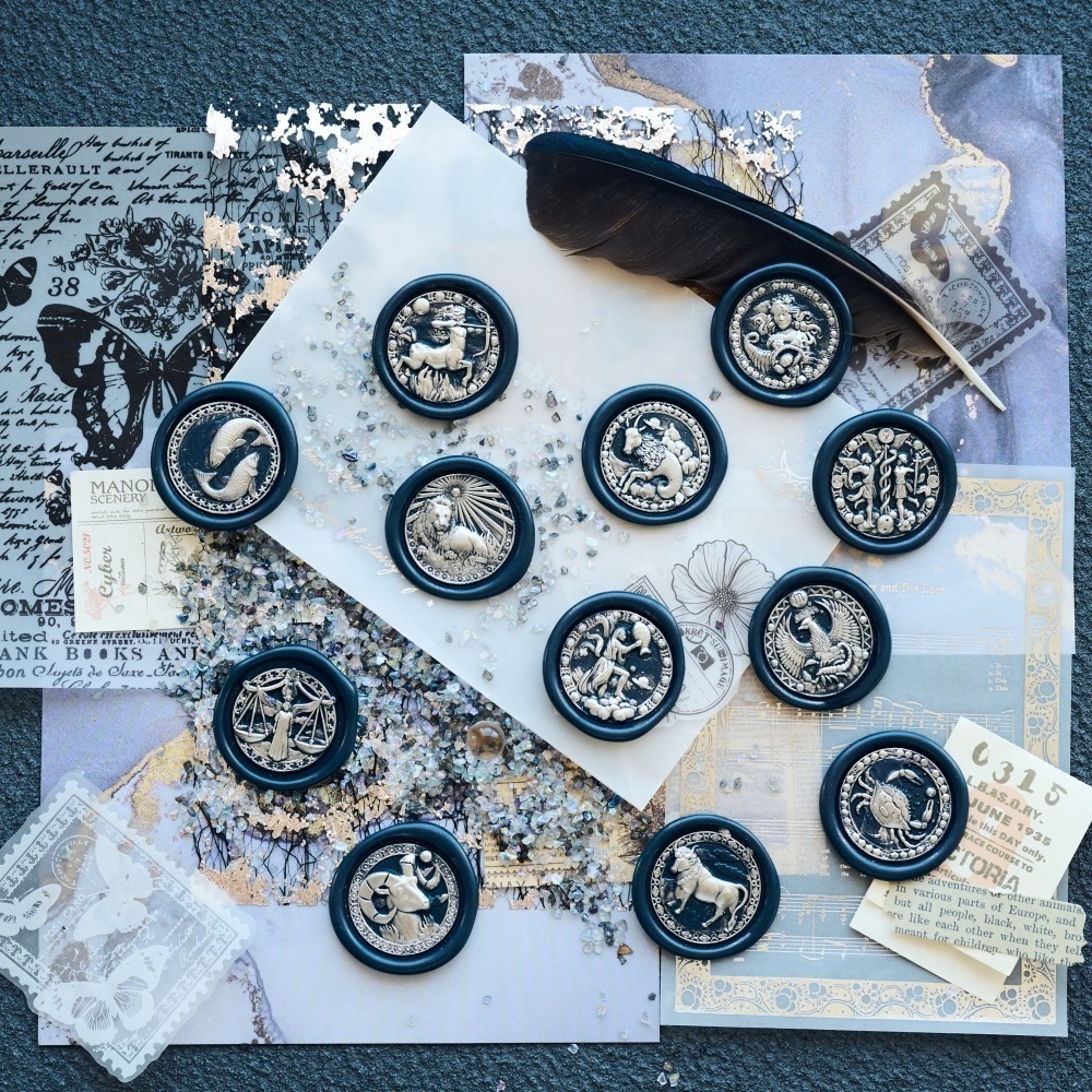 Stamp Headスタンプヘッド 「水瓶座」