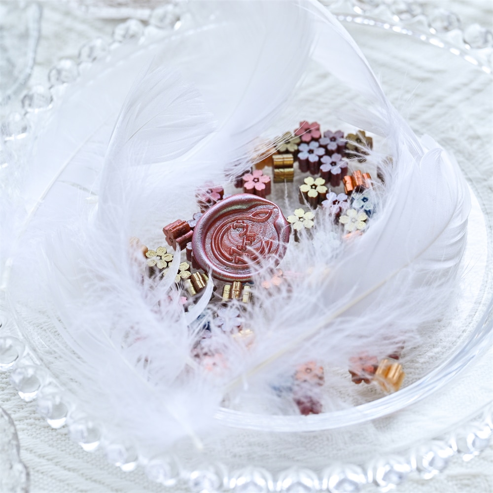 Sealing Waxシーリングワックス オーロラ A12月光・茜空