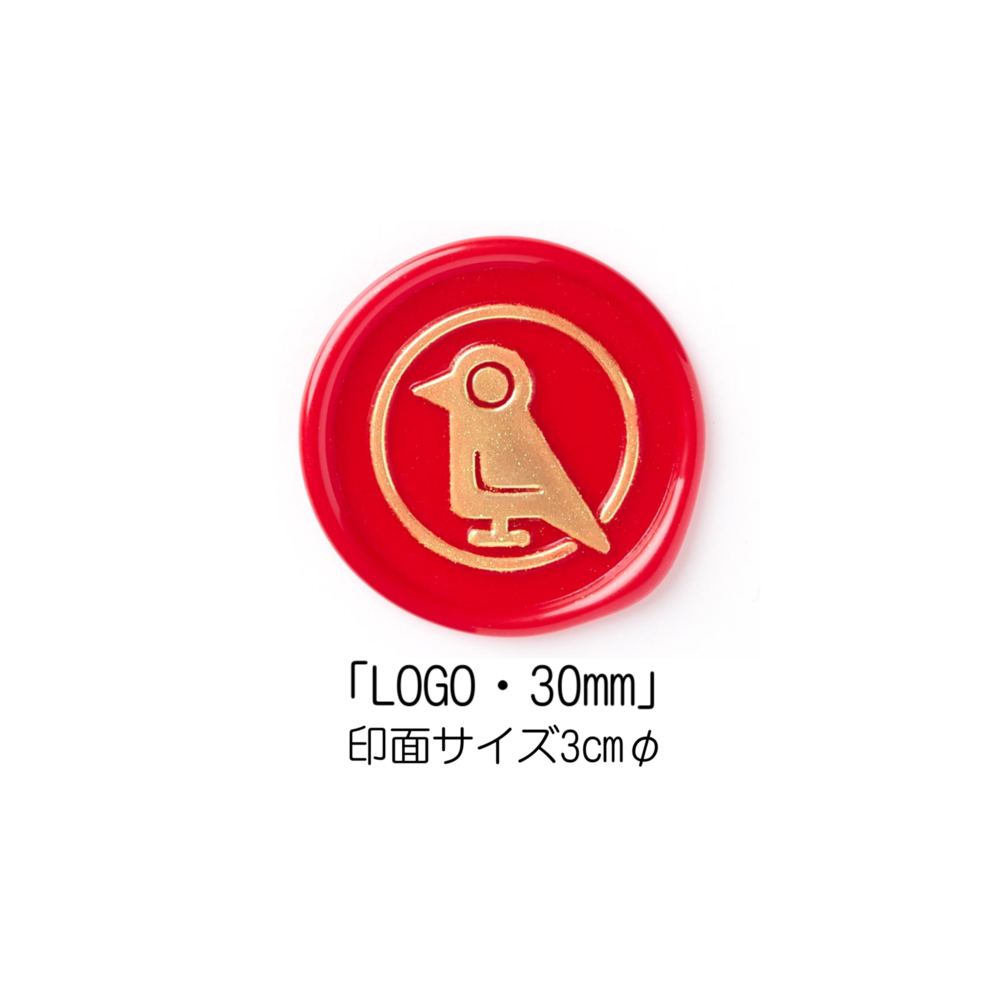 Stamp Headスタンプヘッド　「LOGO・30mm」