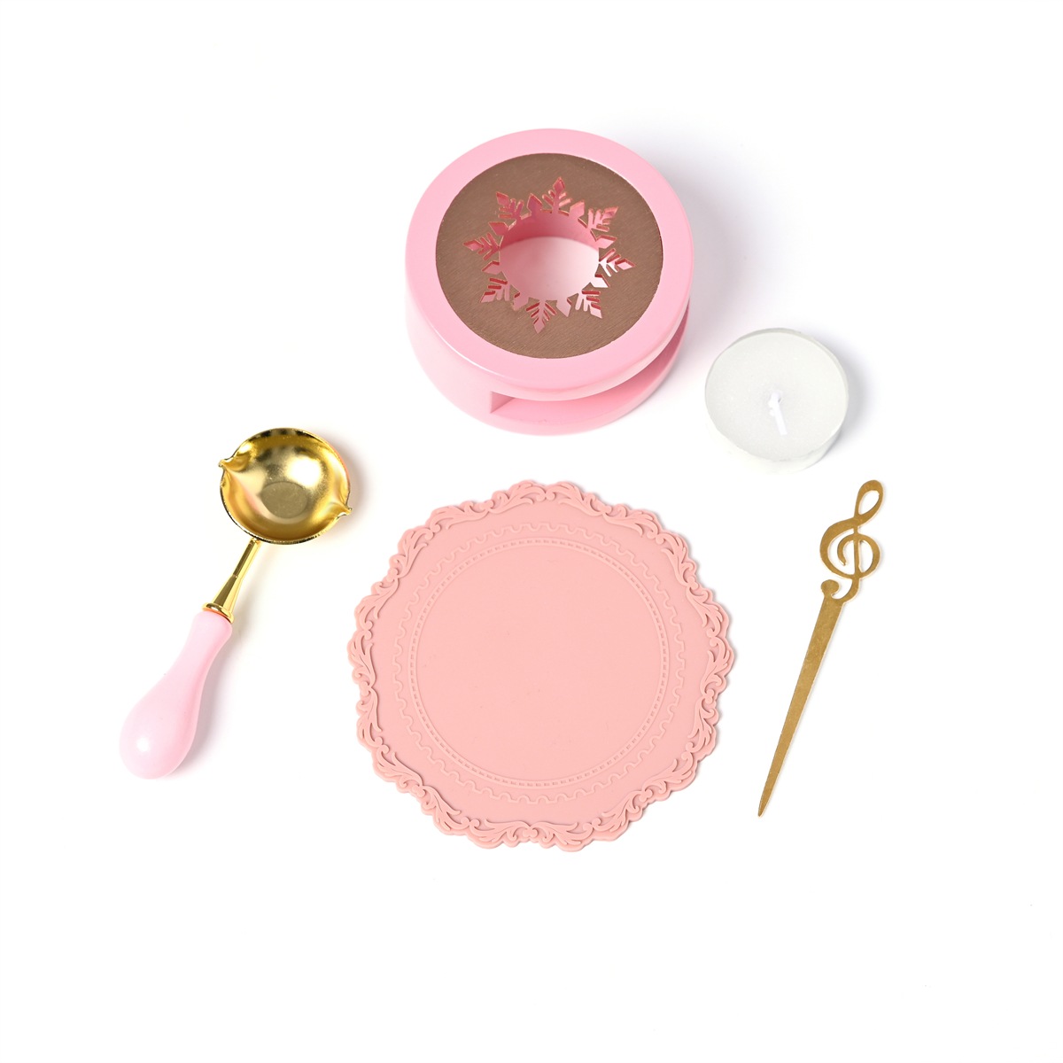 Item Setシーリングスタンプアイテムのフルセット　PINK　初めての方におすすめ！