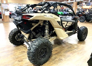 HOTNEWS!! 2021 Can-Am Maverick X3 X rs Turbo RR Desert Tan / Carbon Black / Can-am Red