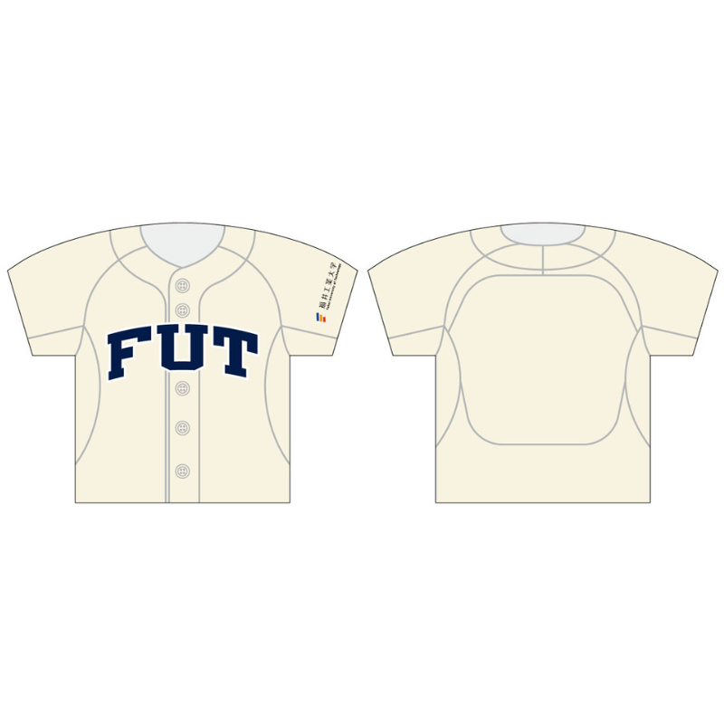 第74回全日本大学野球選手権【福井工業大学】ユニフォーム型クッション【受注商品】