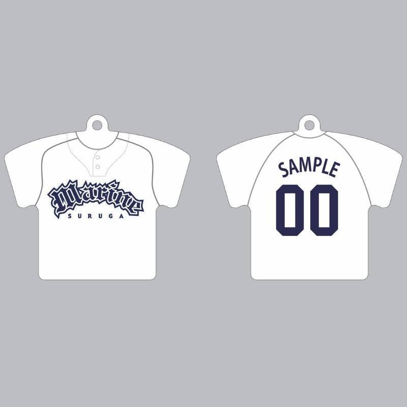 栃木さくらカップ2025【スルガマリンガールズ】ユニフォーム型キーホルダー【受注商品】