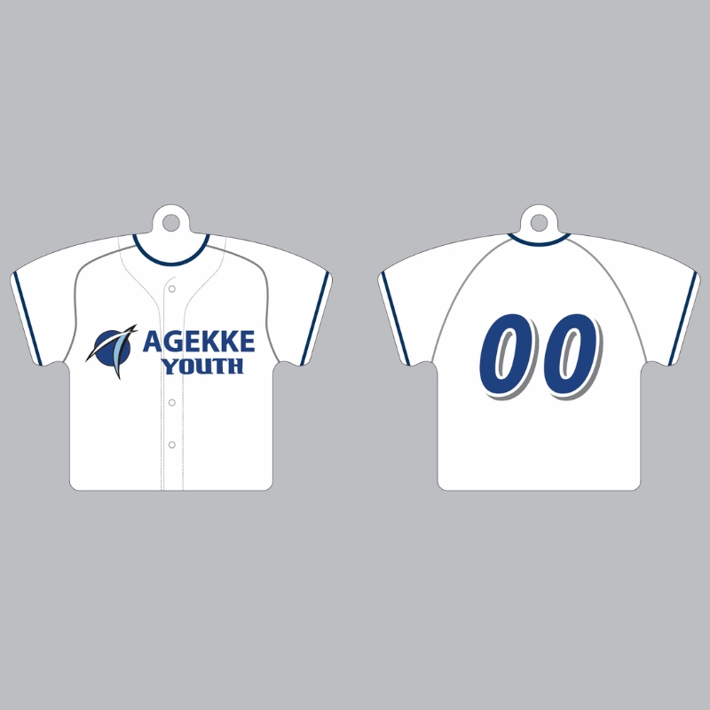 栃木さくらカップ2025【エイジェックユース】ユニフォーム型キーホルダー【受注商品】