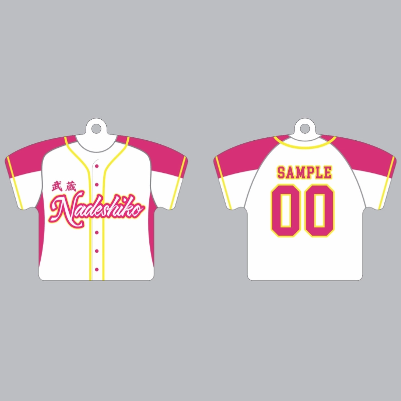 栃木さくらカップ2025【WEST TOKYO 武蔵なでしこ】ユニフォーム型キーホルダー【受注商品】