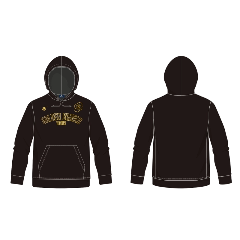 栃木ゴールデンブレーブス 2026選手着用モデルパーカー【受注商品】