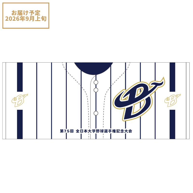 第75回全日本大学野球選手権記念大会 出場校名入りTシャツ