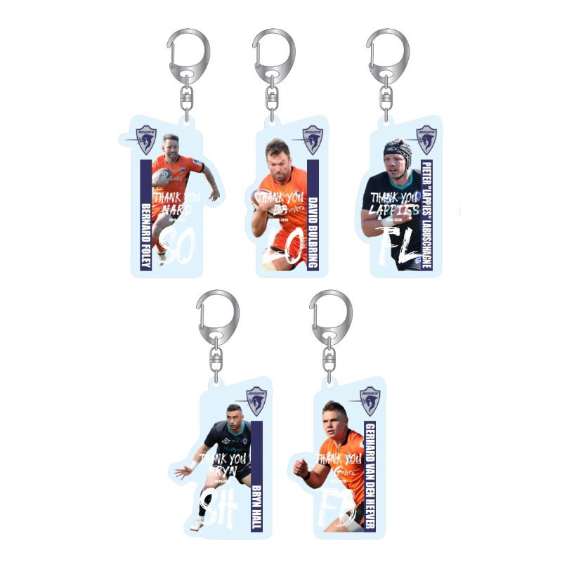 クボタスピアーズ 退団選手 アクリルキーホルダー【受注商品】