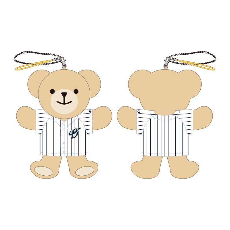 第74回全日本大学野球選手権【上武大学】ベアキーホルダー【受注商品】