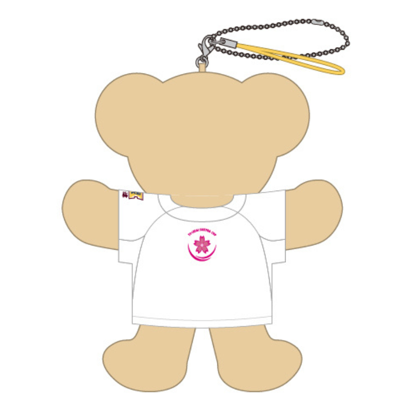 栃木さくらカップ2024【聖光学院高校】ベアキーホルダー