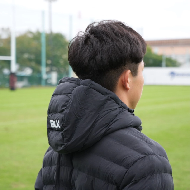 BLK ベンチコート サイズL クボタスピアーズ BLKベンチコート(数量限定)【受注商品】