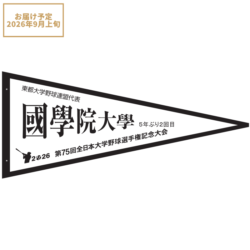 第75回全日本大学野球選手権記念大会 ペナント 東都大学野球連盟