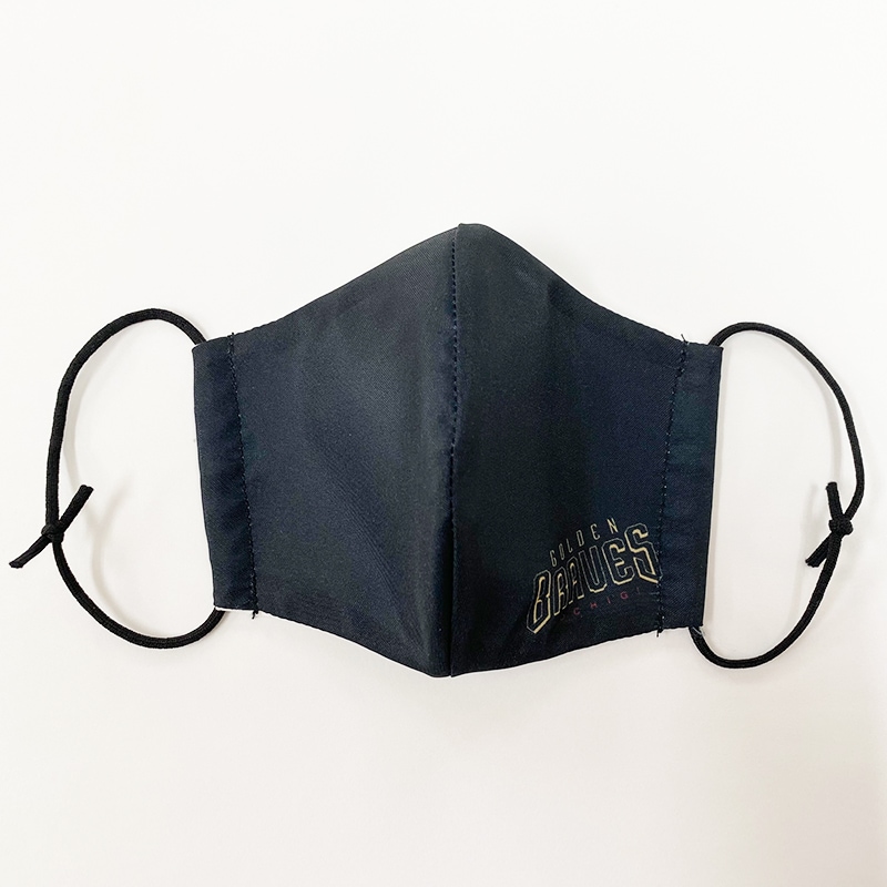 栃木ゴールデンブレーブス オリジナルマスク <洗える布製オールシーズンマスク>小さめサイズ
