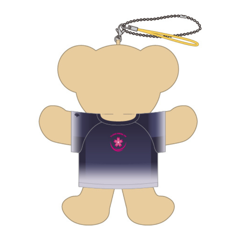 栃木さくらカップ2024【盛岡誠桜高校】ベアキーホルダー