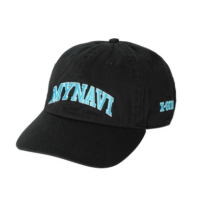 【X-girl×マイナビ仙台コラボ】カレッジロゴキャップ ブラック