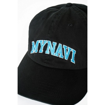 【X-girl×マイナビ仙台コラボ】カレッジロゴキャップ ブラック