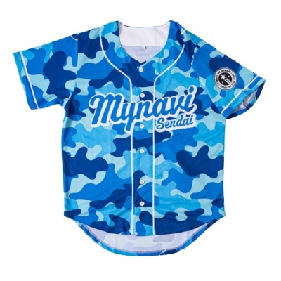 マイナビ仙台レディース ベースボールシャツ(カモフラ)