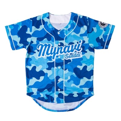 マイナビ仙台レディース ベースボールシャツ(カモフラ)