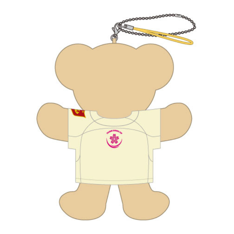 栃木さくらカップ2024【作新学院高校】ベアキーホルダー