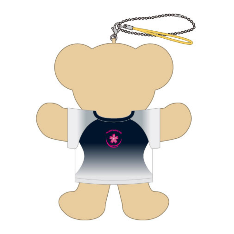 栃木さくらカップ2024【佐久長聖高校】ベアキーホルダー