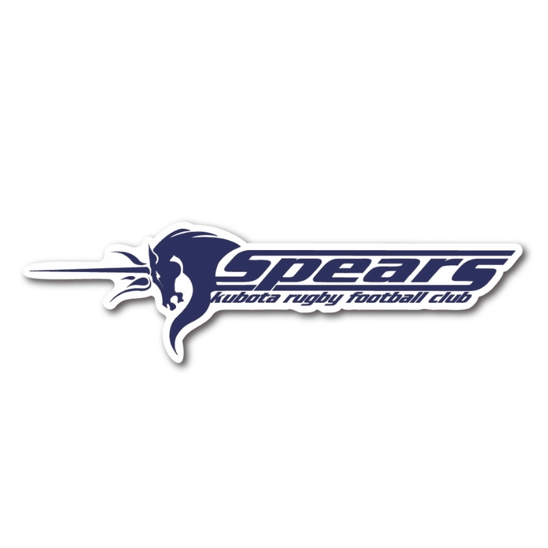 クボタスピアーズ ロゴステッカー 大
