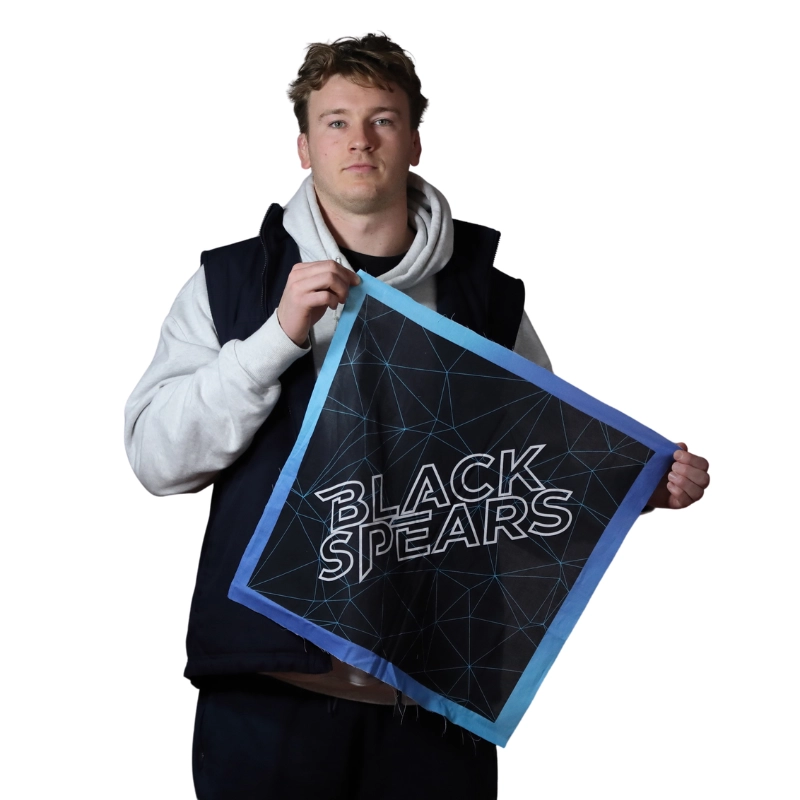 クボタスピアーズ  ブラックスピアーズ バンダナ