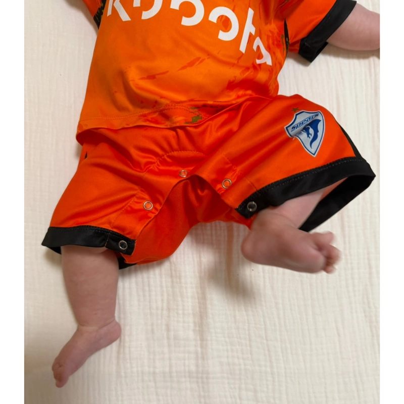 クボタスピアーズ ジャージーデザインロンパース【受注商品】