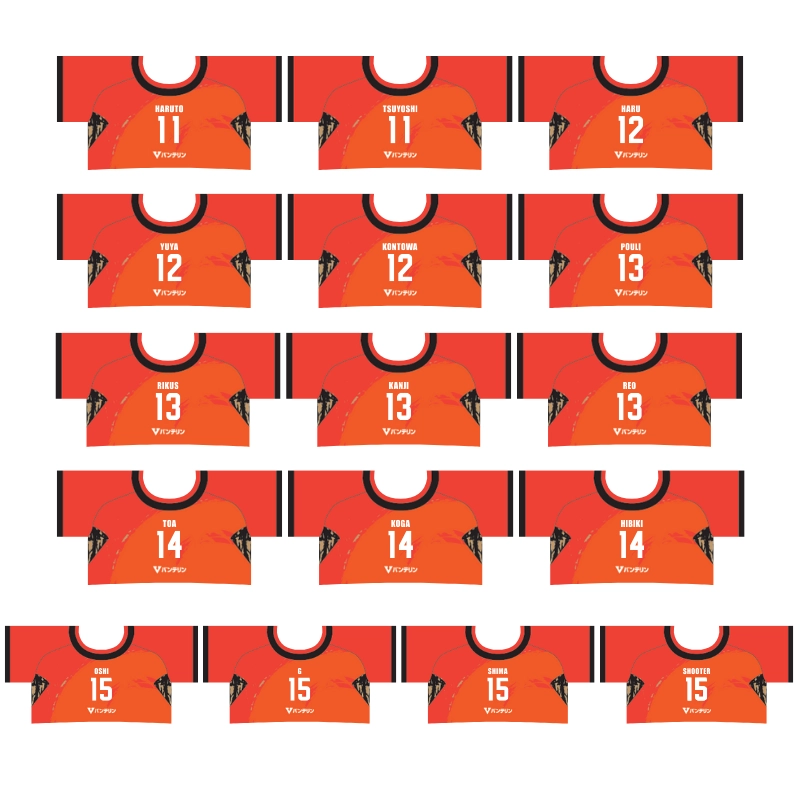 クボタスピアーズ ジャージベアキーホルダー（全選手展開）【受注商品】