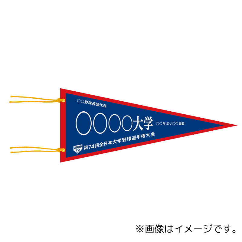 第74回全日本大学野球選手権大会 ペナント 福岡六大学野球連盟