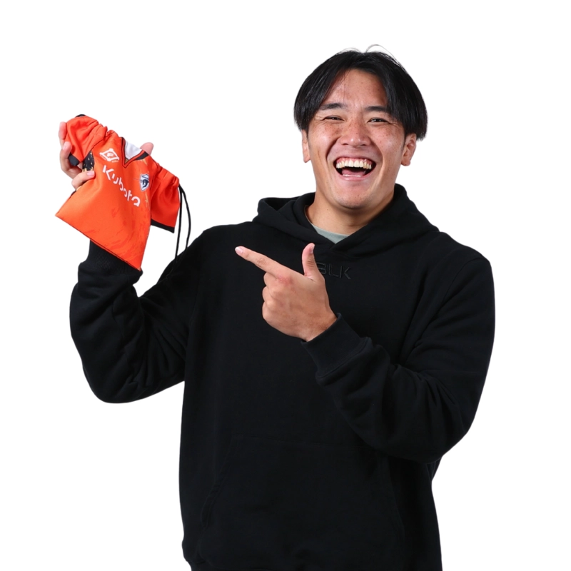 クボタスピアーズ ジャージ型巾着 1st