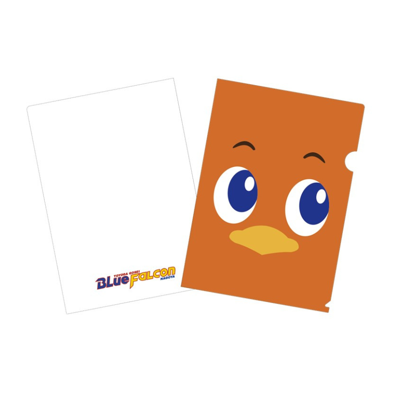 豊田合成ブルーファルコン名古屋 ファルコン君クリアファイル