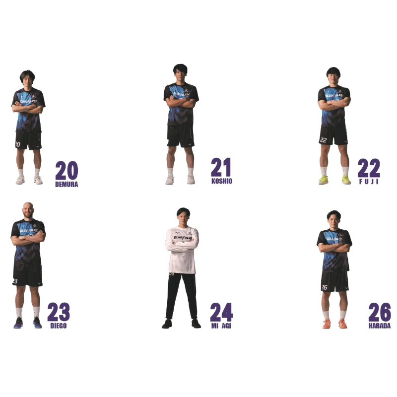 豊田合成ブルーファルコン名古屋 2025-26アクリルスタンド