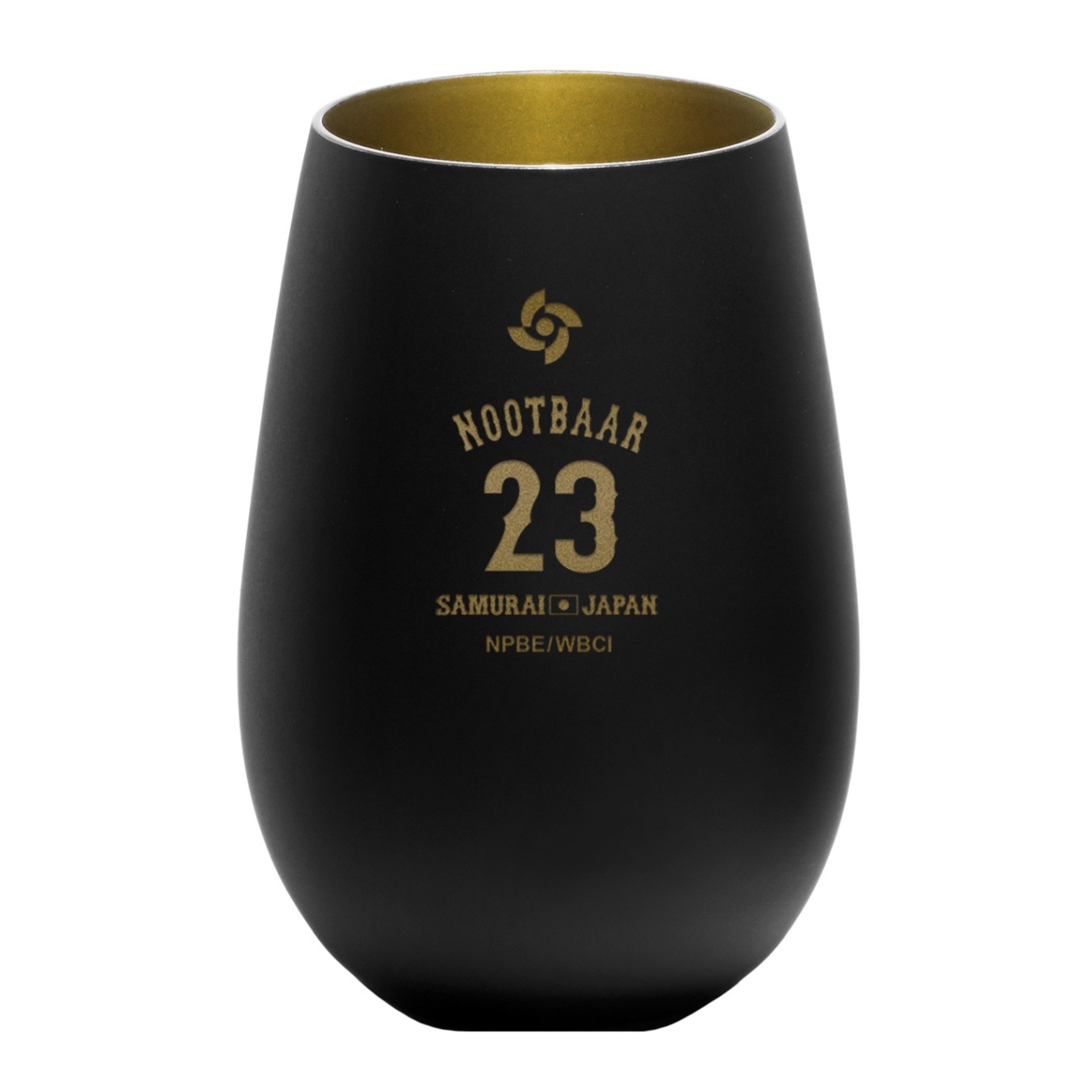 2017 WBC ゴールドステンレスタンブラー　 2個セット 侍ジャパン タンブラー BLACK×GOLD