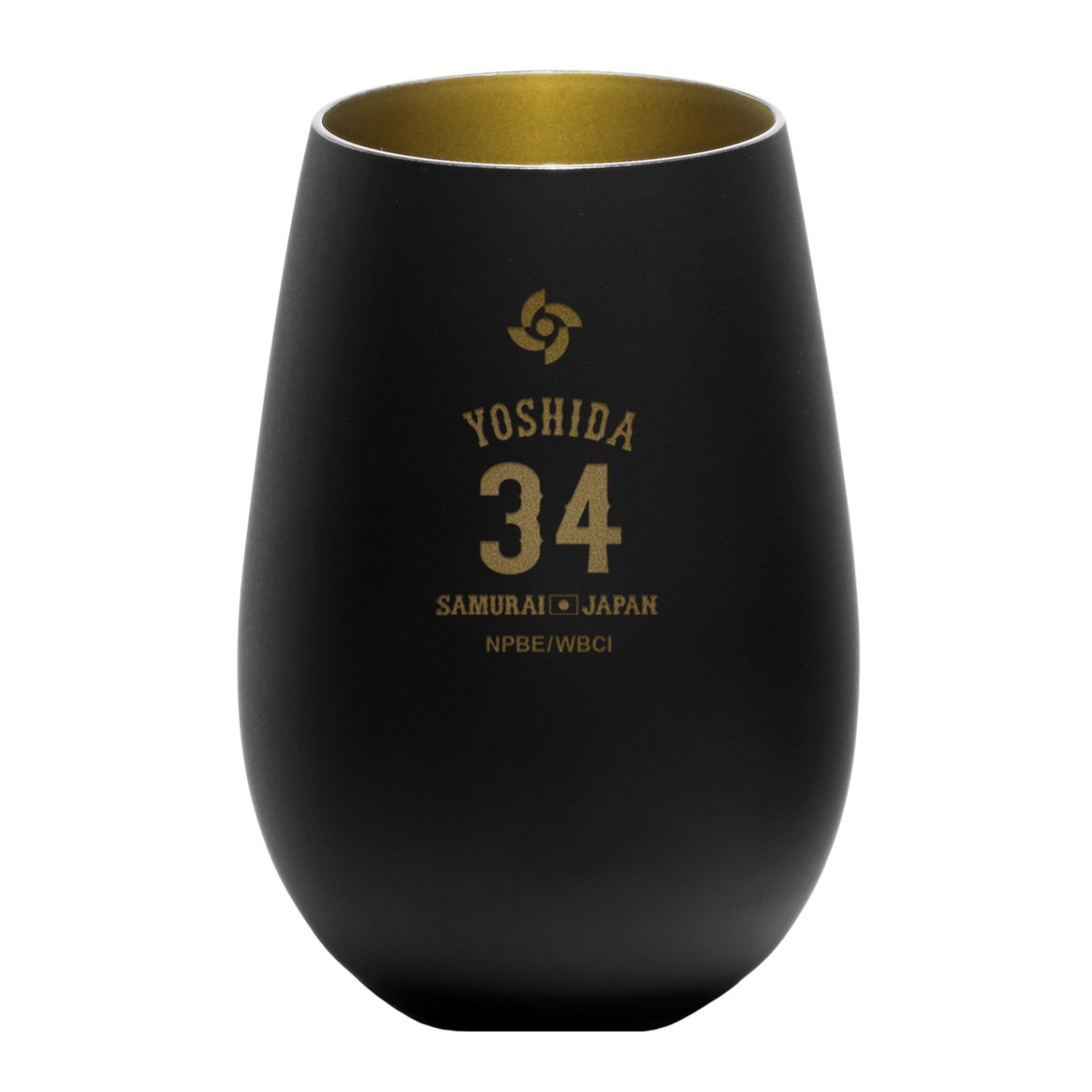 侍ジャパン タンブラー BLACK×GOLD