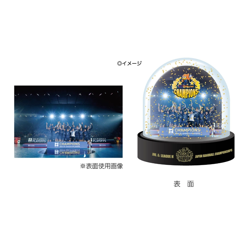 豊田合成ブルーファルコン名古屋 2024-25優勝記念スノードーム