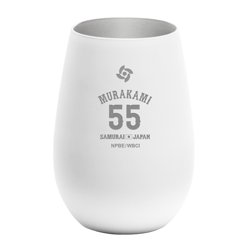 侍ジャパン タンブラー WHITE×SILVER