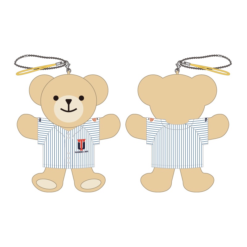 東都大学野球【拓殖大学】ベアキーホルダー25【受注商品】