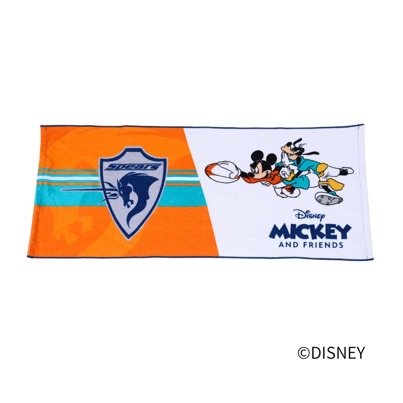 クボタスピアーズ ミッキー&フレンズ フェイスタオル