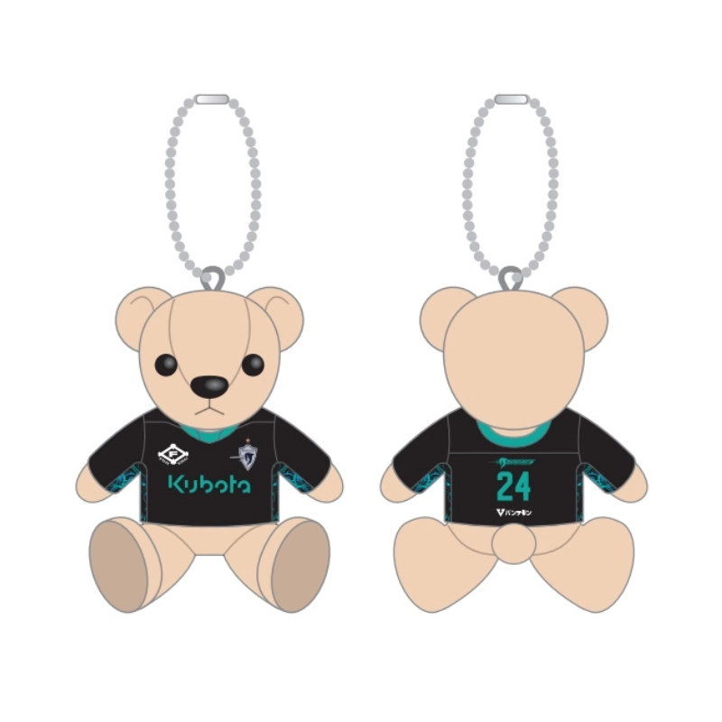 クボタスピアーズ ジャージベアキーホルダー #24 2nd 