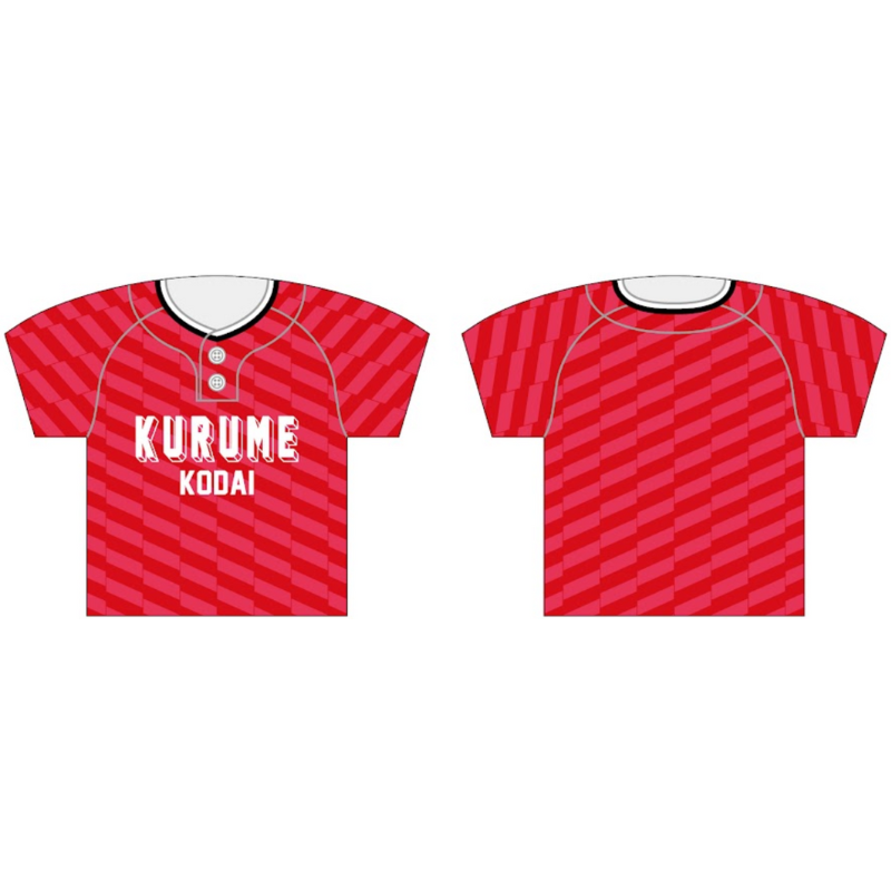 第74回全日本大学野球選手権【久留米工業大学】ユニフォーム型クッション【受注商品】