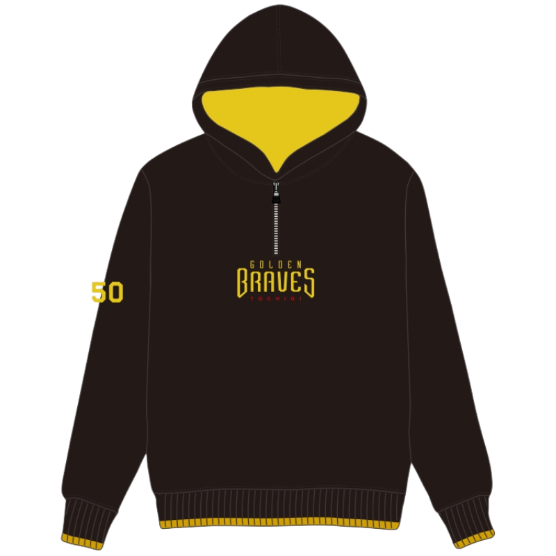 栃木ゴールデンブレーブス 2025選手着用モデル パーカー【受注商品】