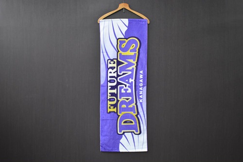 神奈川フューチャードリームス スポーツタオル（パープル）