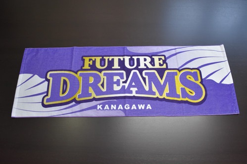 神奈川フューチャードリームス スポーツタオル（パープル）