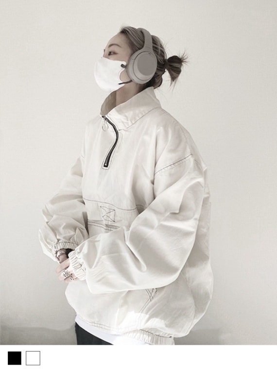 【3/10(火)19:00再販】Half Zip Anorak