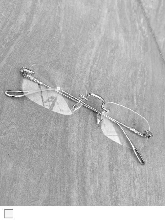 Rimless Clear Glass