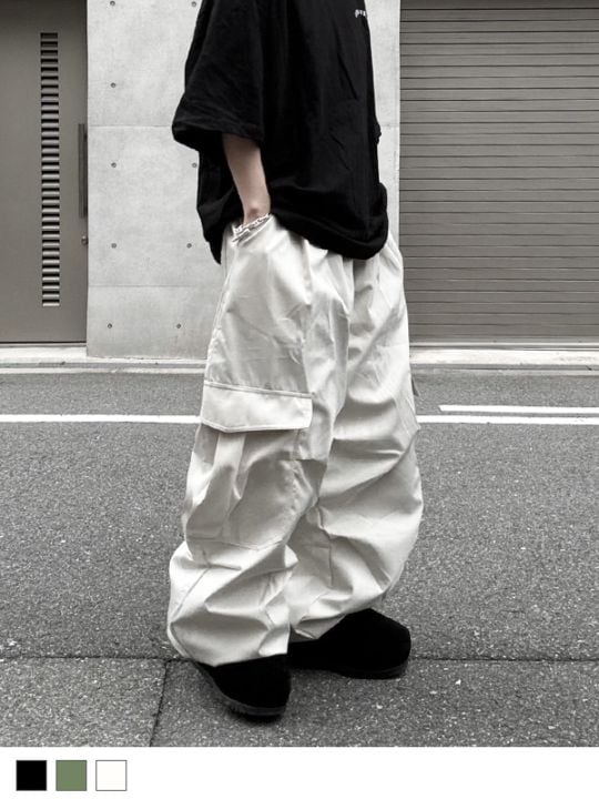 Cargo Wide Pants