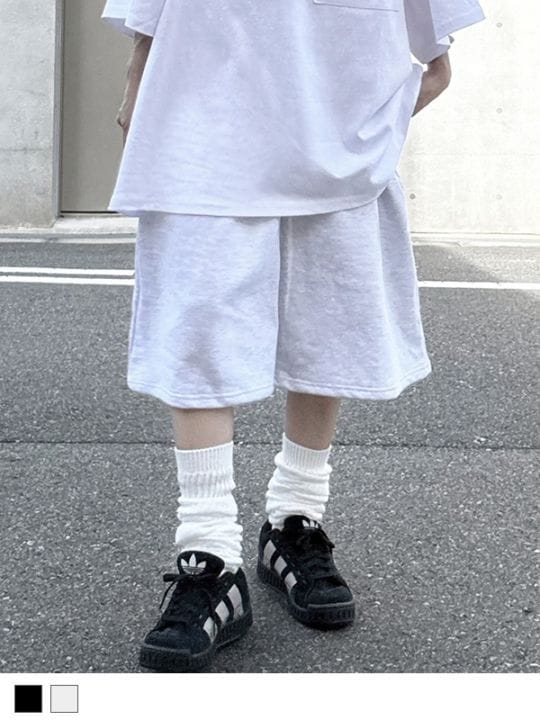 Basic Sweat Half Pants