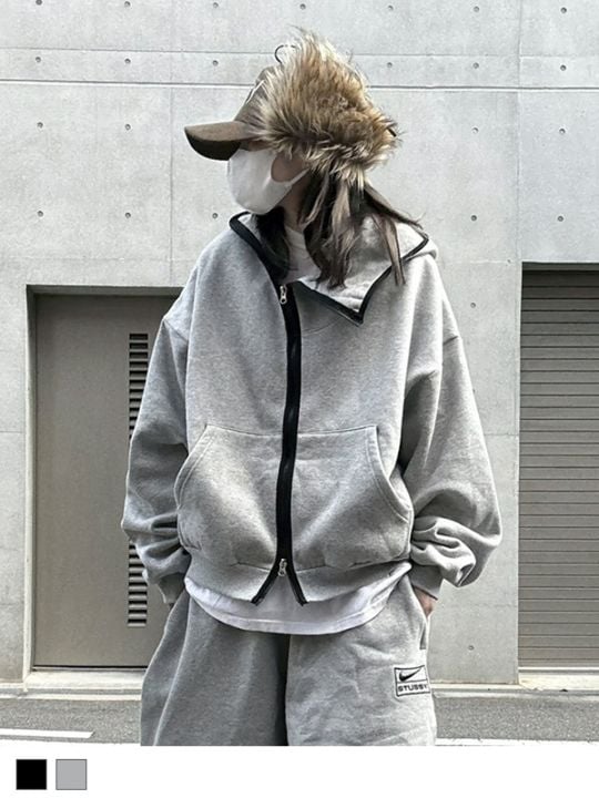 【2/6(金)19:00発売】Cropped Balaclava Hood Zip Up