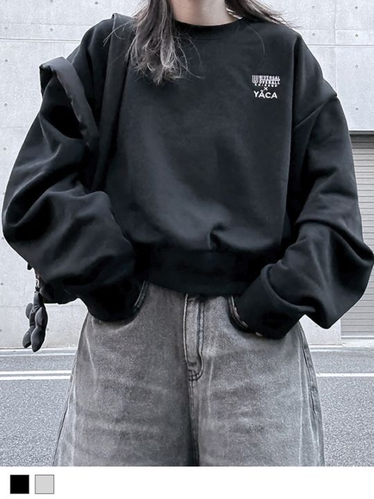 [別注]UNIVERSAL OVERALL×YACA Collaboration Sweat